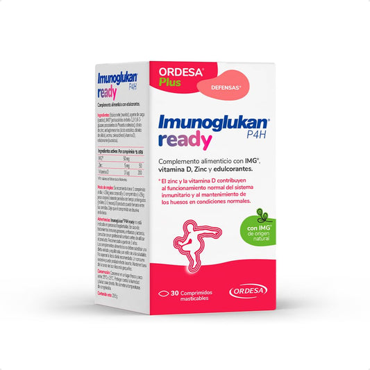 Imunoglukan Ready 30 Comprimidos Masticables