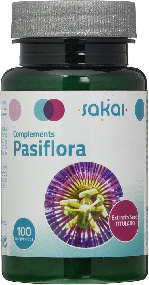 Pasiflora 100 Comprimidos Sakai